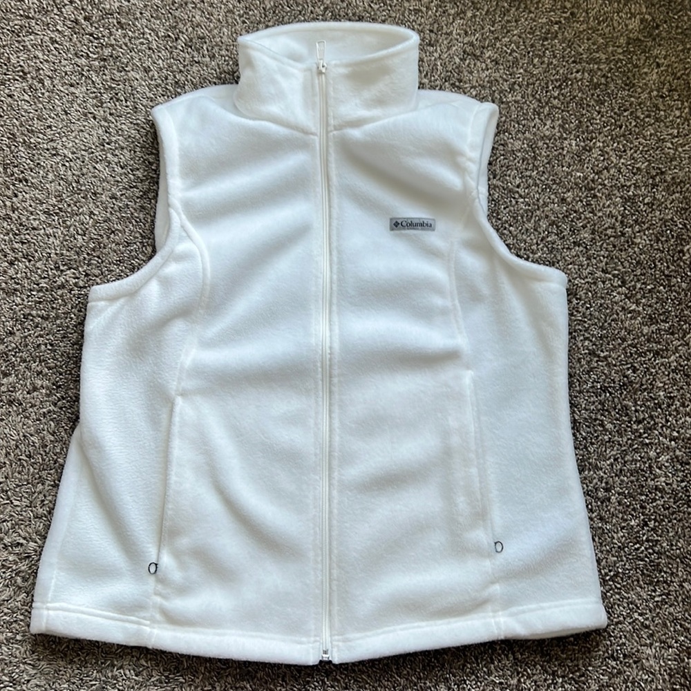 White Columbia Vest